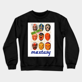 Mextasy Vintage Lucha Libre Edition Crewneck Sweatshirt